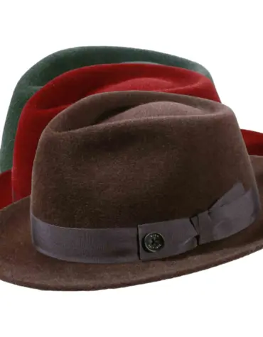 Fedora Velours meliert – handgefertigt in der Schweiz|Fedora Velours meliert – handgefertigt in der Schweiz|Fedora Velours meliert – handgefertigt in der Schweiz|Fedora Velours meliert – handgefertigt in der Schweiz