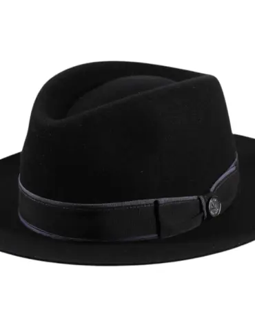 Fedora Haarfilz „Paspel und Garn“ – Handgefertigt in der Schweiz