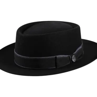 Fedora niederer Kopf „Paspel & Garn“ – Handgefertigt in der Schweiz