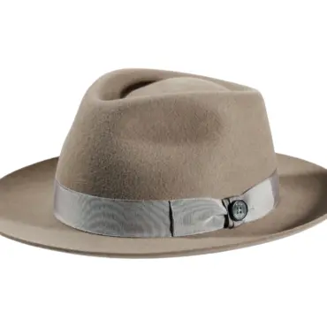 Fedora/Bogart Filzhut mit Klapprand – imprägniert