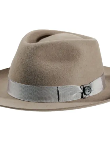 Fedora/Bogart Filzhut mit Klapprand – imprägniert