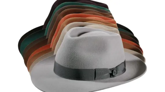 Fedora/Bogart Filzhut mit Klapprand – imprägniert