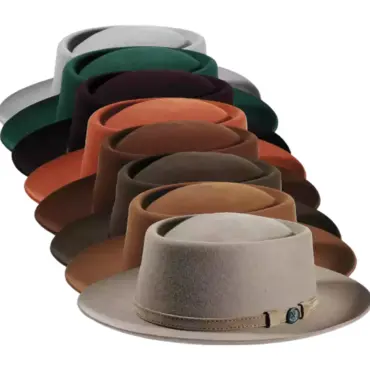 Fedora Wollfilz mit schmaler Krempe