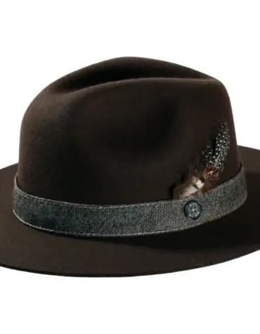 Fedora "rugged herringbone"