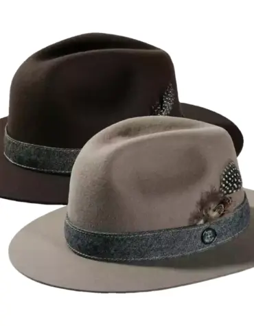 Fedora "rugged herringbone"|Fedora "rugged herringbone"|Fedora "rugged herringbone"