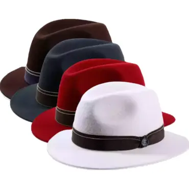 Fedora Traveler Wollfilz mit breiter Krempe