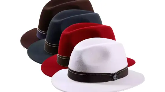 Fedora Traveler Wollfilz mit breiter Krempe