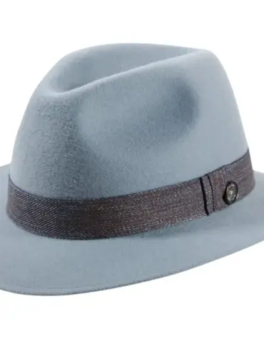 Fedora Traveler Wolle „Teo Cotone“ – handgefertigt in der Schweiz