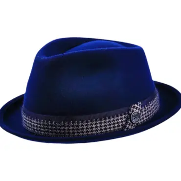 Player Wollfilz „Mohair Pied de Poule“ – Handarbeit Schweiz