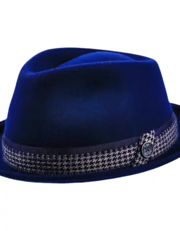 Player Wollfilz „Mohair Pied de Poule“ – Handarbeit Schweiz