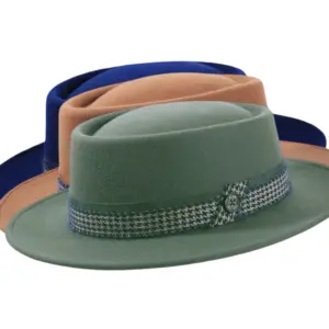 Fedora Wollfilz „Mohair Pied de Poule“ in Handarbeit gefertigt|Fedora Wollfilz „Mohair Pied de Poule“ in Handarbeit gefertigt|Fedora Wollfilz „Mohair Pied de Poule“ in Handarbeit gefertigt|Fedora Wollfilz „Mohair Pied de Poule“ in Handarbeit gefertigt