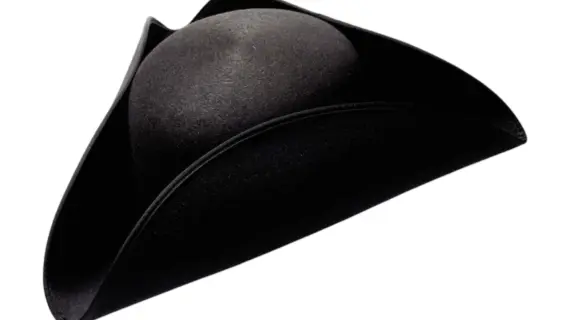 Filzhut Dreispitz / Piratenhut