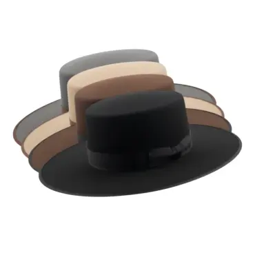 Variantenbild des Boss of the Plains in Schwarz, Braun, Camel/Ocker und Hellgrau