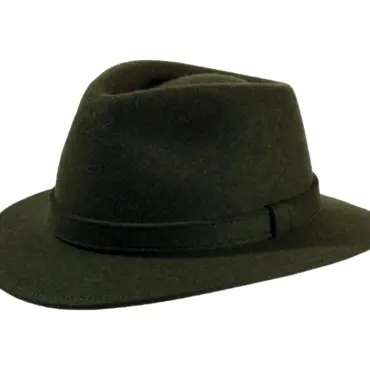 Cityhut aus Wollfilz mit schmaler Krempe