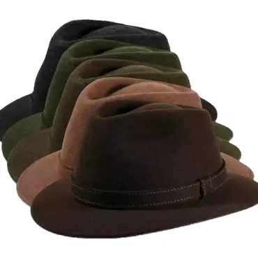 ityhut aus Wollfilz mit schmaler Krempe