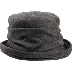 Damenmütze Merino Wolle Moon Anthrazit