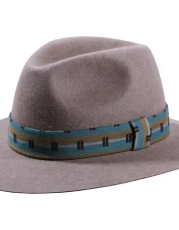 Fedora Traveler Biberfilz mit breiter Krempe