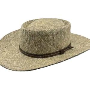 Westernhut aus Seegras mit Lederband – Sommerhut „American Pioneer“|Westernhut aus Seegras mit Lederband – Sommerhut „American Pioneer“|Westernhut aus Seegras mit Lederband – Sommerhut „American Pioneer“||||||||||