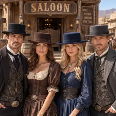Variantenbild Westernhut Silver Town in Schwarz, Dunkelbraun, Dunkelblau, Dunkelgrau und Hellgrau