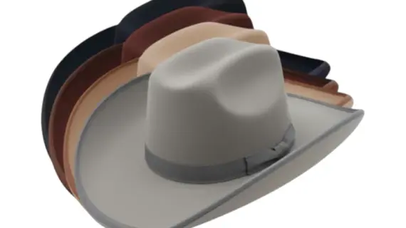 Variantenbild Sonora Western Filzhut in Schwarz Dunkelbraun Camel und Hellgrau
