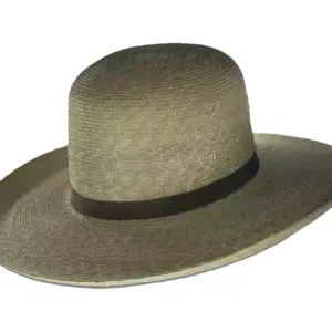 Western Strohhut OPEN CROWN aus Weizenstroh – Handgefertigt in der Schweiz|||||||||