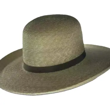 Western Strohhut OPEN CROWN aus Weizenstroh – Handgefertigt in der Schweiz|||||||||