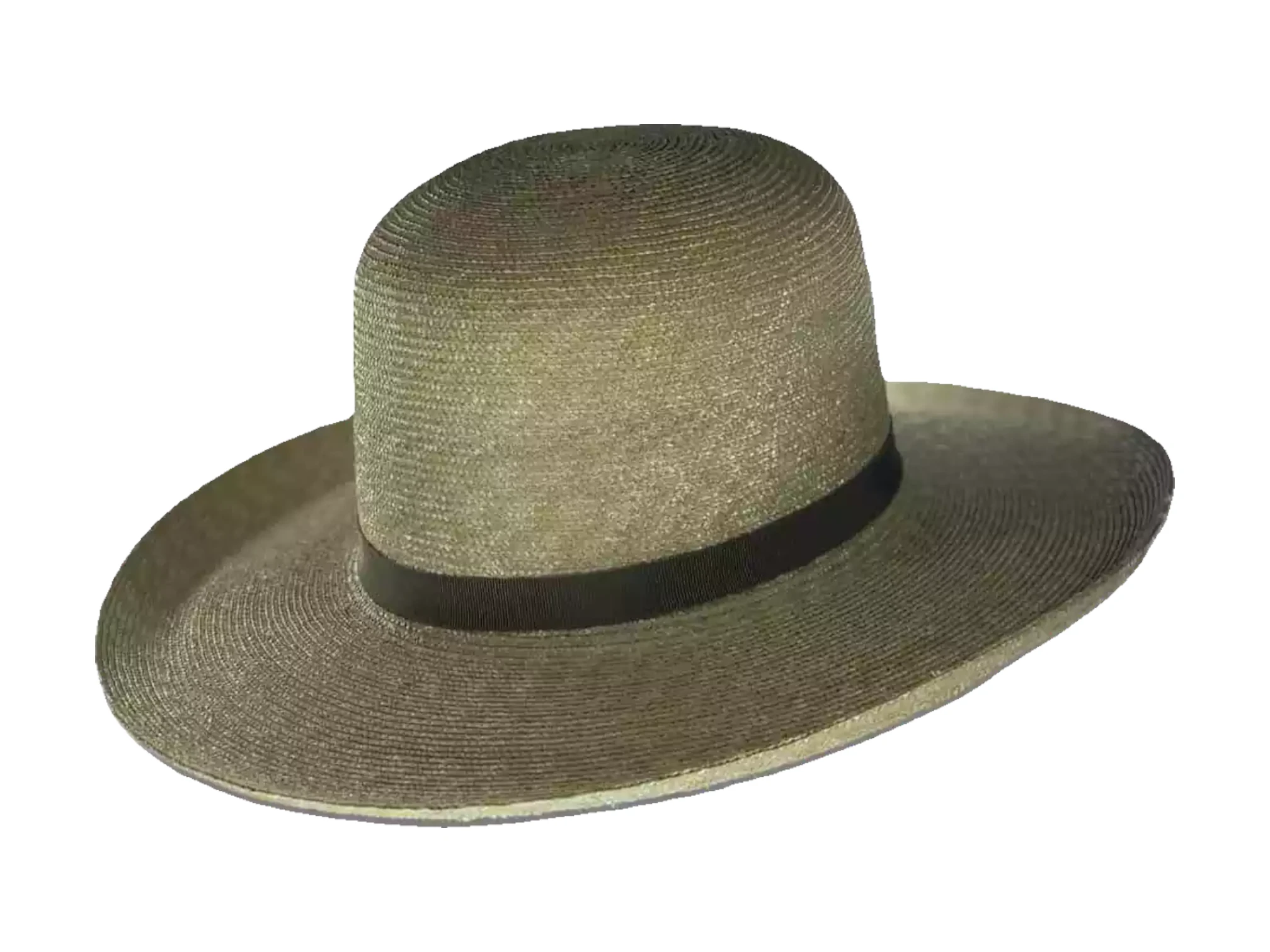 Western Strohhut OPEN CROWN aus Weizenstroh – Handgefertigt in der Schweiz|||||||||