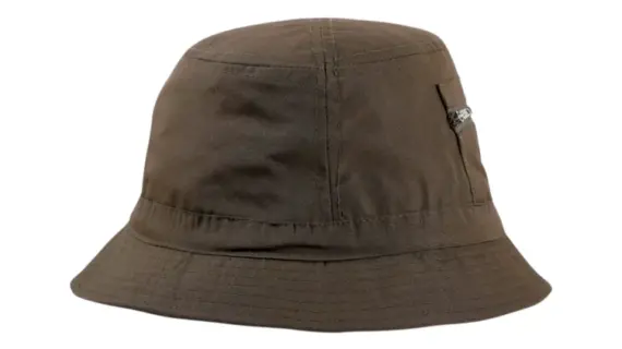 Wanderhut aus Baumwolle in Olive mit kleiner Tasche|Wanderhut aus Baumwolle in Olive mit kleiner Tasche