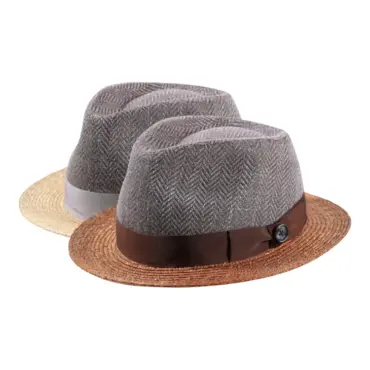 Sommerhut Trilby aus Stroh & Schurwolle mit Rebsband|Sommerhut Trilby aus Stroh & Schurwolle  handgemacht in der Schweiz|Sommerhut Trilby aus Stroh & Schurwolle  handgemacht in der Schweiz|Sommerhut Trilby aus Stroh & Schurwolle  handgemacht in der Schweiz