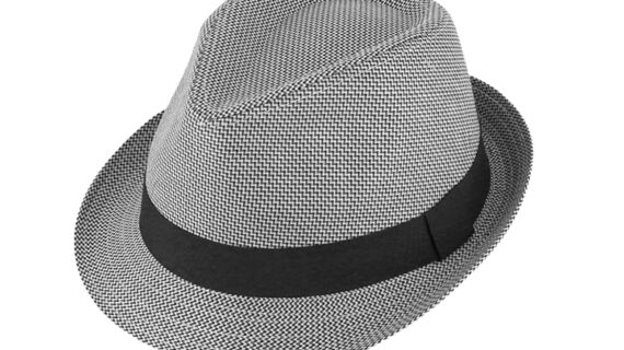 Stoffhut Trilby melange mit einfarbigem Ripsband – hochwertige Kopfbedeckung von Fiebig bei Hut Factory Schweiz