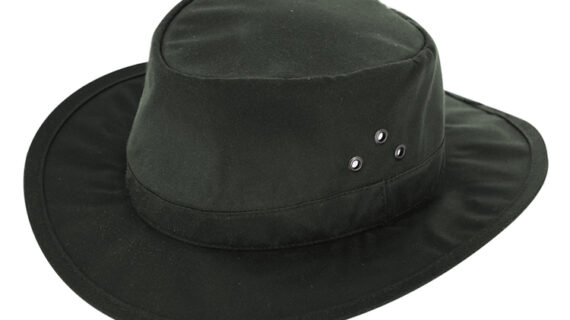 Stoffhut Australier gewachste Baumwolle wasserabweisend – hochwertige Kopfbedeckung von Fiebig bei Hut Factory Schweiz