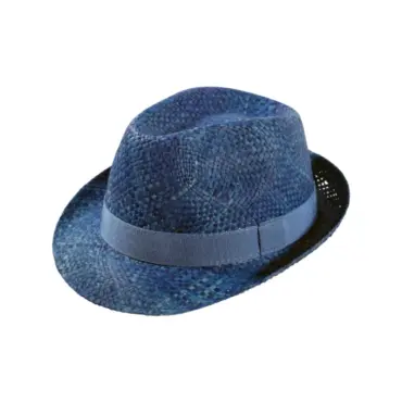 Orange und Jeansblau