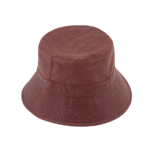 Fischerhut Lederoptik uni – hochwertige Kopfbedeckung von Fiebig bei Hut Factory Schweiz