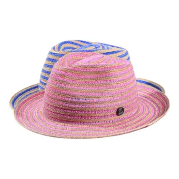 Fedora Strohhut Fancy Hemp aus Hanf-Raffia in Pink oder Blau|Fedora Strohhut Fancy Hemp aus Hanf-Raffia in Pink oder Blau|Fedora Strohhut Fancy Hemp aus Hanf-Raffia in Pink oder Blau|||