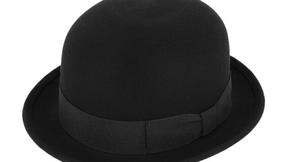 Filzhut Melone uni Waterproof + Crushable