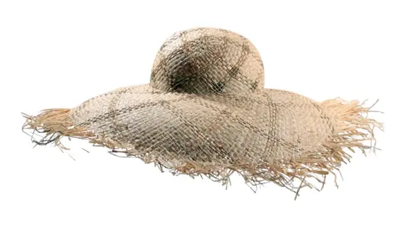 Cloche Raffia-Dream  Sommerhut aus Raffia mit ausgefranster Krempe.|