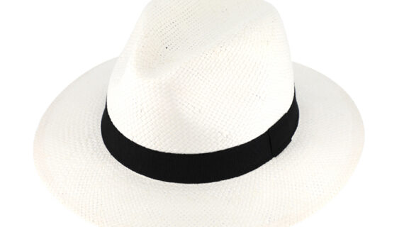 Papierhut Traveller mit Ripsband