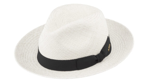 Panamahut Fedora Ripsband uni