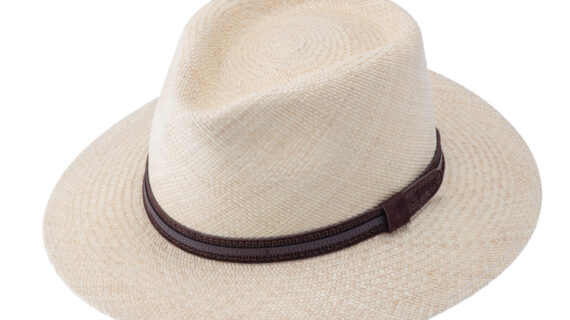 Panamahut Traveller mit Lederband