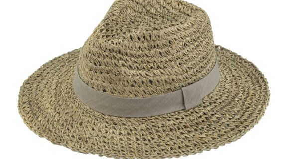 Strohhut Traveller Seegras Crochet