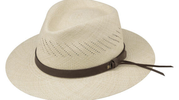 Panamahut Traveller mit braunem Band