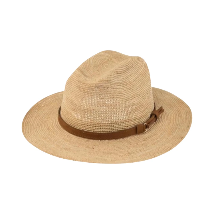 Western Strohhut aus Raffia Crochet – Bild 3