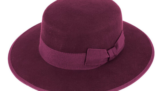 Wollfilzhut Kreissäge mit Ripsband und Einfass