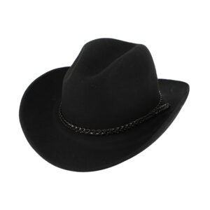 Wollfilzhut Western Chuck mit Kunstlederband – hochwertige Kopfbedeckung von Fiebig bei Hut Factory Schweiz|Wollfilzhut Western Chuck mit Kunstlederband – hochwertige Kopfbedeckung von Fiebig bei Hut Factory Schweiz|Wollfilzhut Western Chuck mit Kunstlederband – hochwertige Kopfbedeckung von Fiebig bei Hut Factory Schweiz