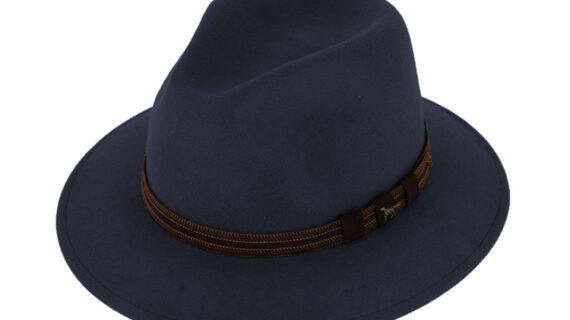 Wollfilzhut Traveller mit Metallpin waterproof und crushable – hochwertige Kopfbedeckung von Fiebig bei Hut Factory Schweiz