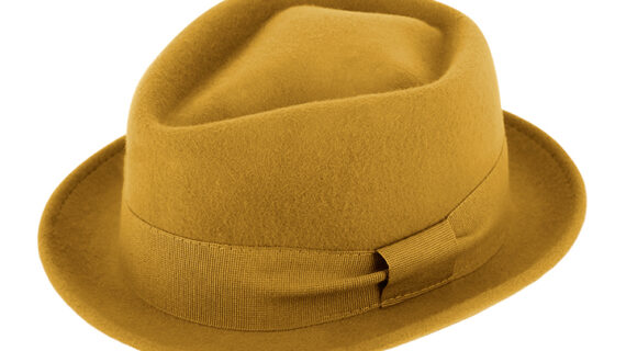 Wollfilzhut Pork Pie Diamond uni – hochwertige Kopfbedeckung von Fiebig bei Hut Factory Schweiz