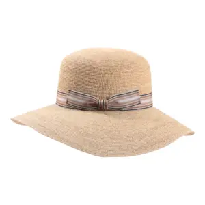 Damen Strohhut Cloche Raffia gehäkelt|Damen Strohhut Cloche Raffia gehäkelt|