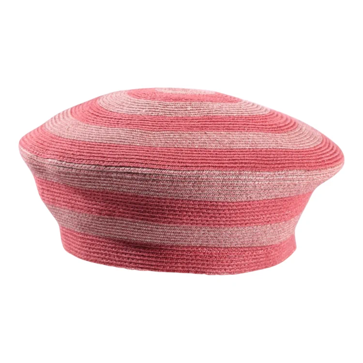 Béret Blockstreifen Hanfmix – Bild 4