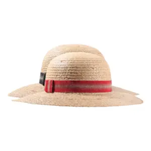 Damenhut Cloche Raffiastroh mit gestreiftem Leinenhutband in Natur/Schwarz und Natur/Rot.|Damenhut Cloche Raffiastroh mit gestreiftem Leinenhutband in Natur/Schwarz und Natur/Rot.|Damenhut Cloche Raffiastroh mit gestreiftem Leinenhutband in Natur/Schwarz und Natur/Rot.|||