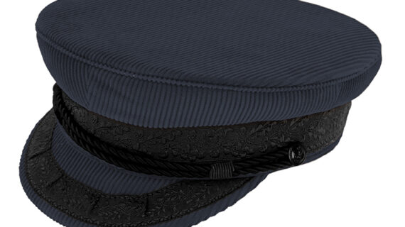 Schiffermütze Prinz-Heinrich Cord – hochwertige Kopfbedeckung von Fiebig bei Hut Factory Schweiz